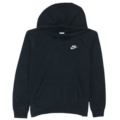 Womens UK Size S Nike Black Pullover Hoodie