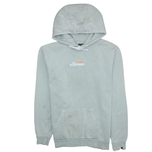 Mens UK Size M ellesse Grey Pullover Hoodie
