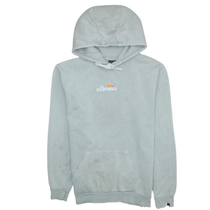 Mens UK Size M ellesse Grey Pullover Hoodie