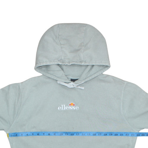 Mens UK Size M ellesse Grey Pullover Hoodie