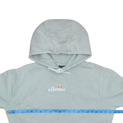 Mens UK Size M ellesse Grey Pullover Hoodie
