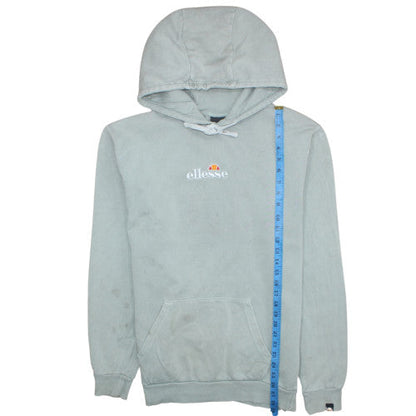 Mens UK Size M ellesse Grey Pullover Hoodie