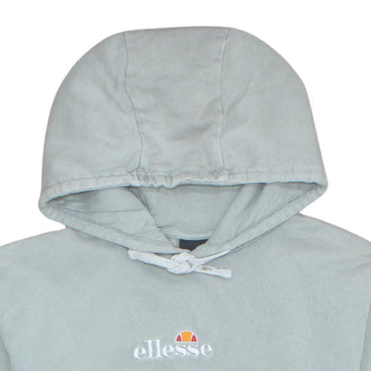 Mens UK Size M ellesse Grey Pullover Hoodie