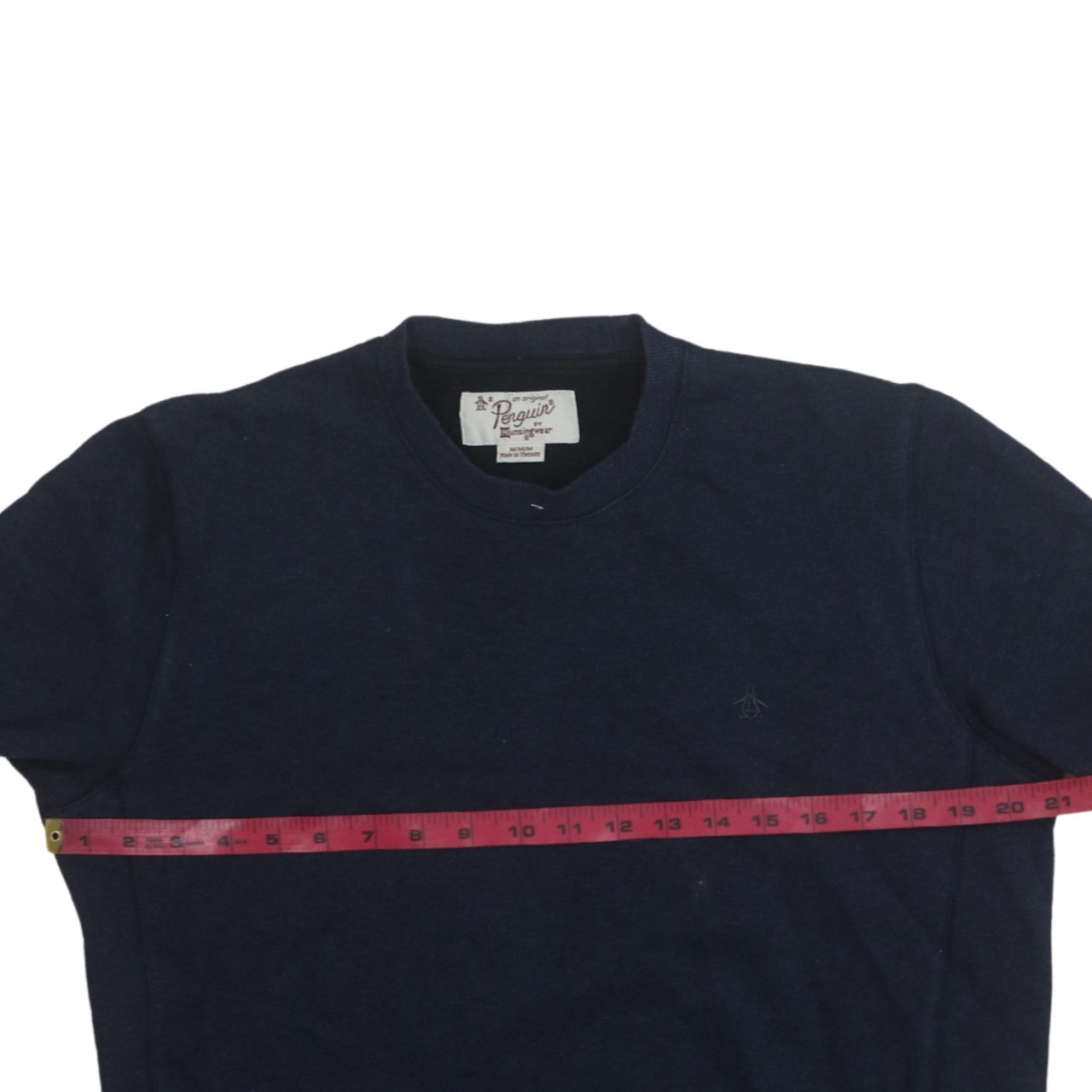 Mens UK Size M Original Penguin Blue Pullover Sweatshirt