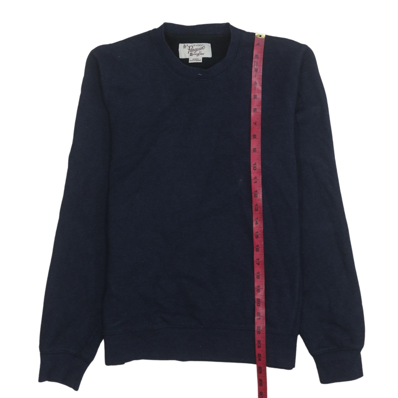 Mens UK Size M Original Penguin Blue Pullover Sweatshirt