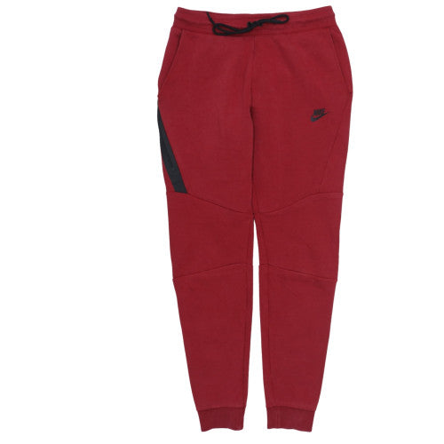 Mens UK Size S Nike Slim Fit Jogger Red Trousers
