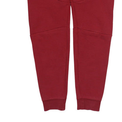 Mens UK Size S Nike Slim Fit Jogger Red Trousers