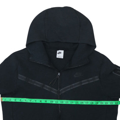 Mens UK Size L Nike Black Full Zip Hoodie