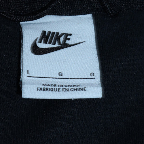 Mens UK Size L Nike Black Full Zip Hoodie