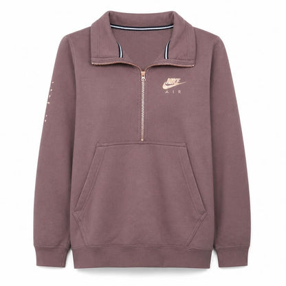 Womens UK Size L Nike Brown Pullover Sweatshirt