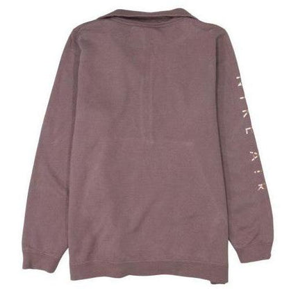 Womens UK Size L Nike Brown Pullover Sweatshirt