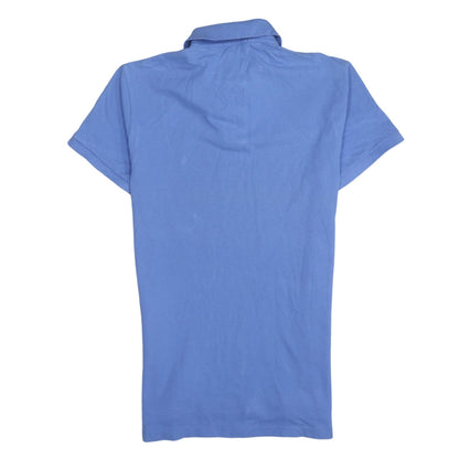 Ralph Lauren Men's Blue Slim Fit Cotton Polo Shirt Size S