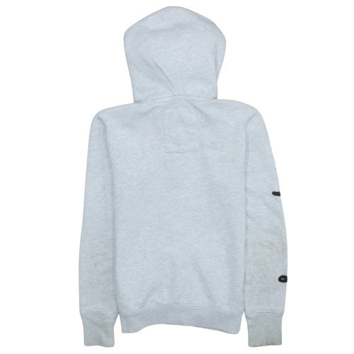 Womens UK Size S Superdry Grey Full Zip Hoodie