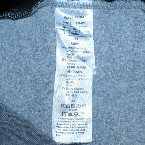 Mens UK Size S Emporio Armani Ea7 Grey Full Zip Hoodie