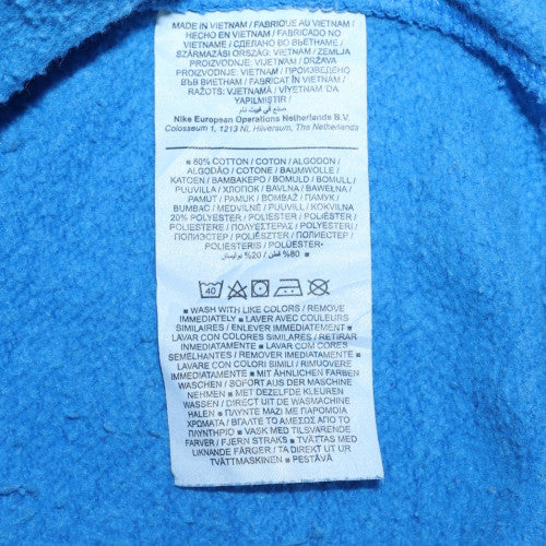 Mens UK Size L Nike Blue Pullover Sweatshirt