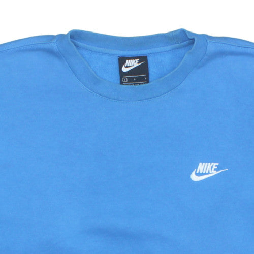 Mens UK Size L Nike Blue Pullover Sweatshirt