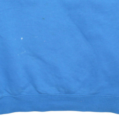 Mens UK Size L Nike Blue Pullover Sweatshirt