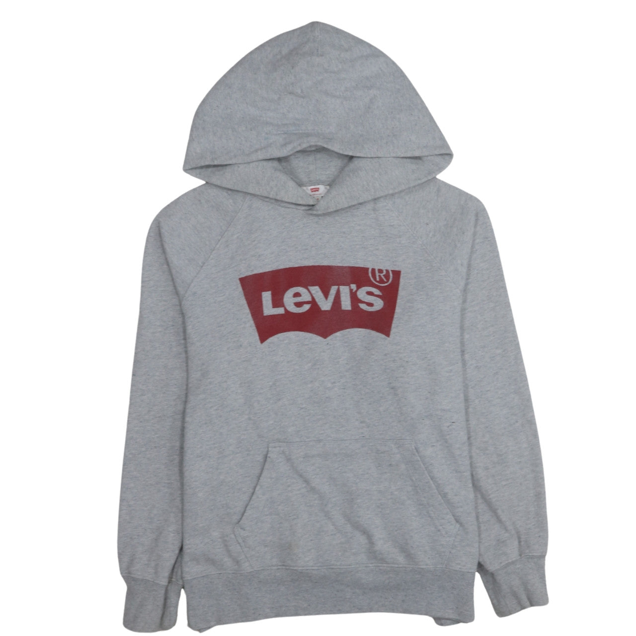 Mens UK Size M Levi's Grey Pullover Hoodie