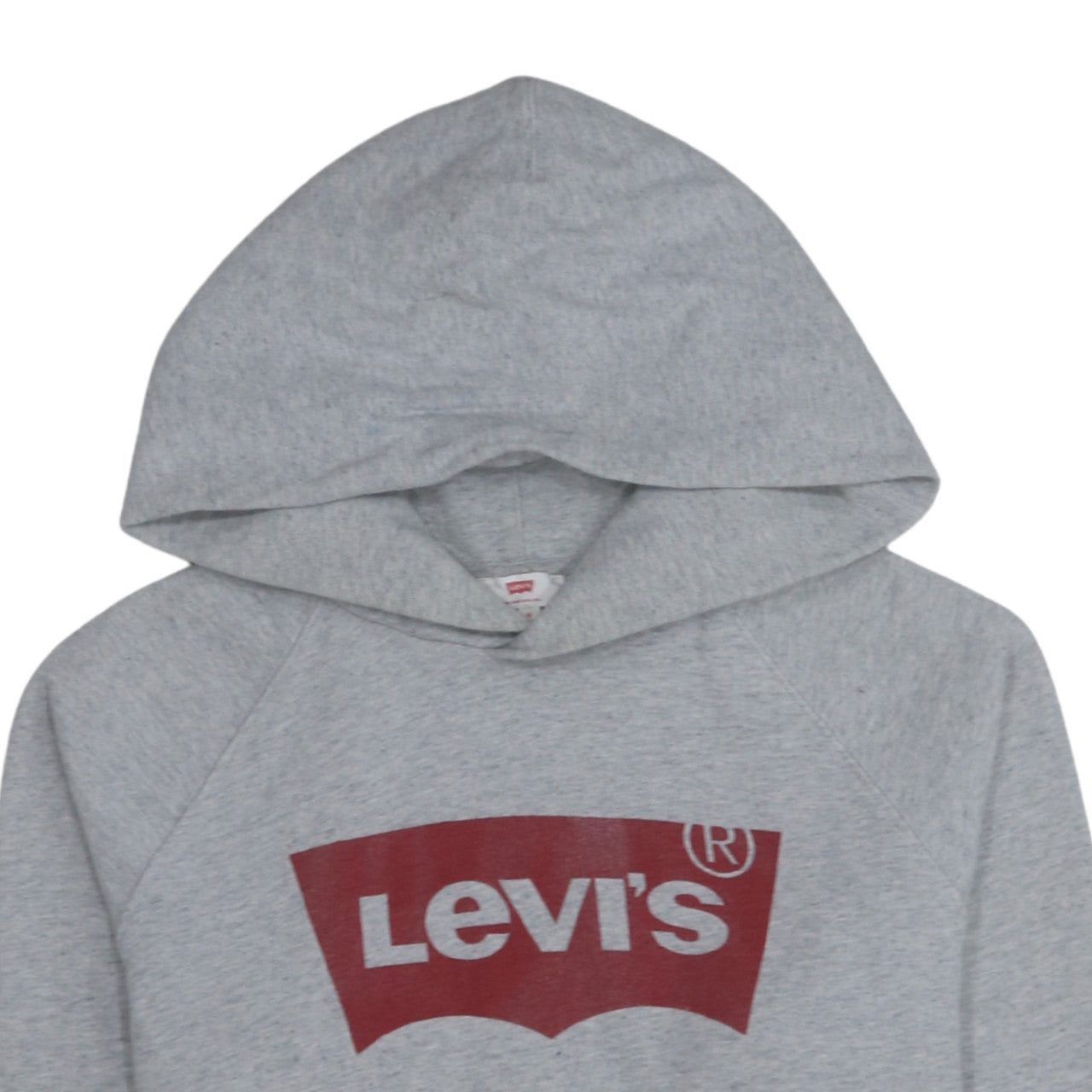 Mens UK Size M Levi's Grey Pullover Hoodie