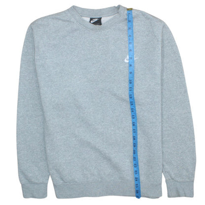 Mens UK Size L Nike Grey Pullover Sweatshirt