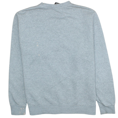 Mens UK Size L Nike Grey Pullover Sweatshirt