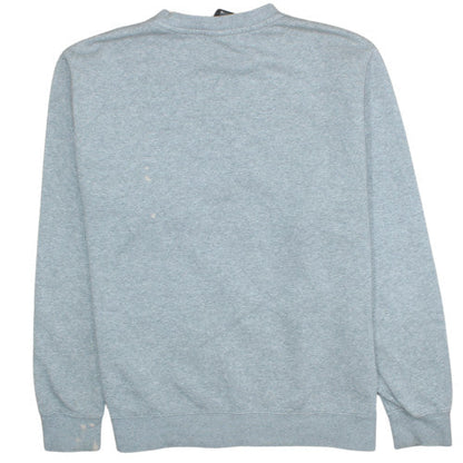 Mens UK Size L Nike Grey Pullover Sweatshirt