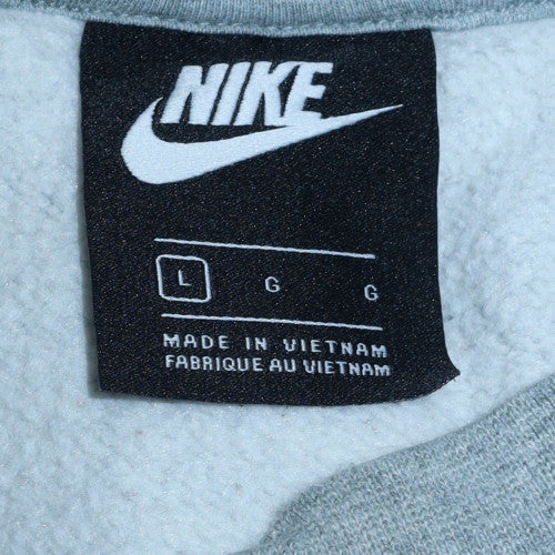 Mens UK Size L Nike Grey Pullover Sweatshirt