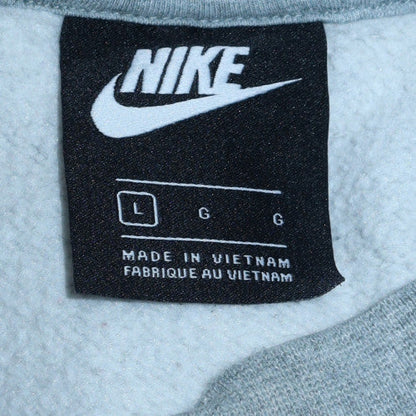 Mens UK Size L Nike Grey Pullover Sweatshirt