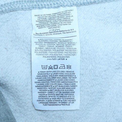 Mens UK Size L Nike Grey Pullover Sweatshirt