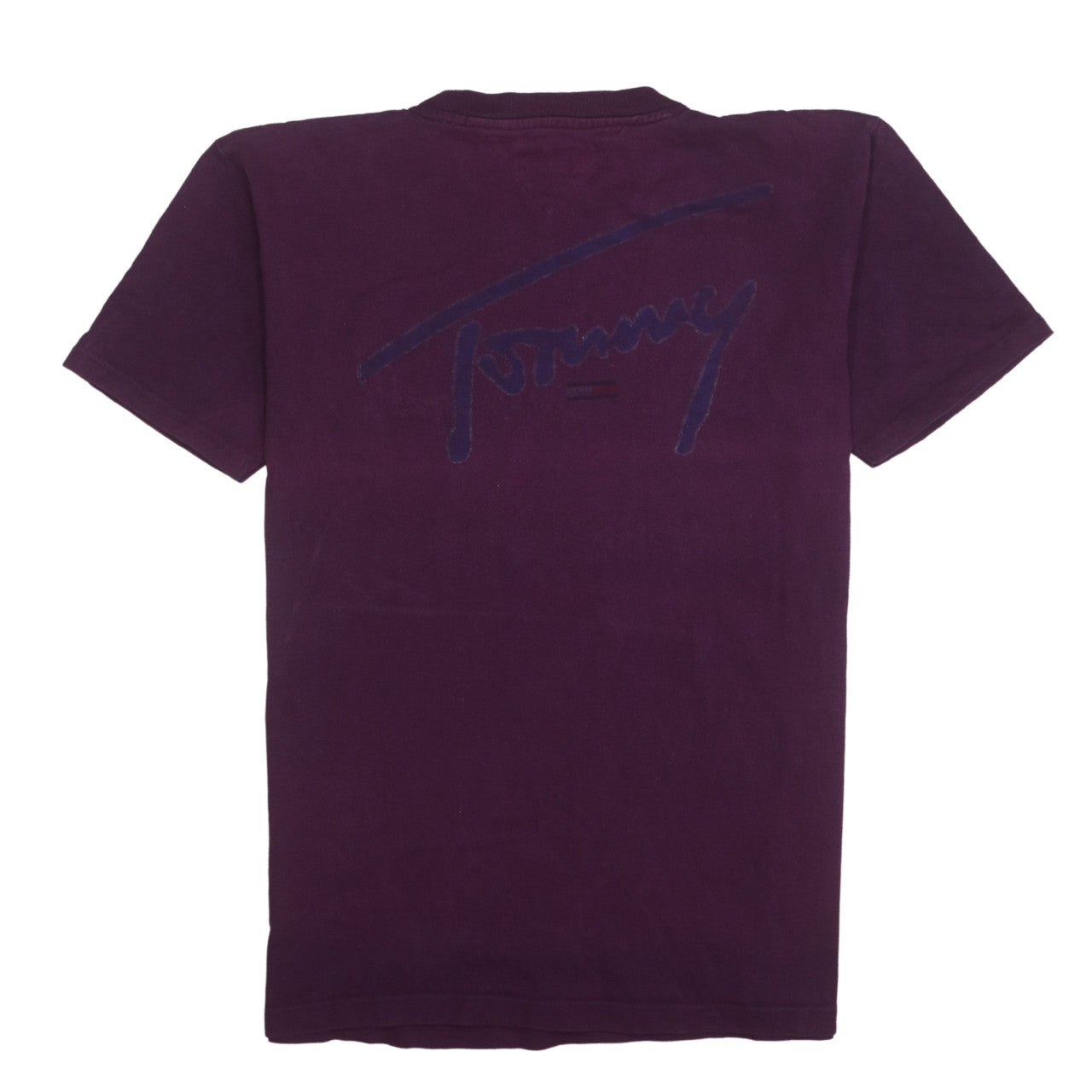Mens UK Size L Tommy Jeans Purple  T-Shirt