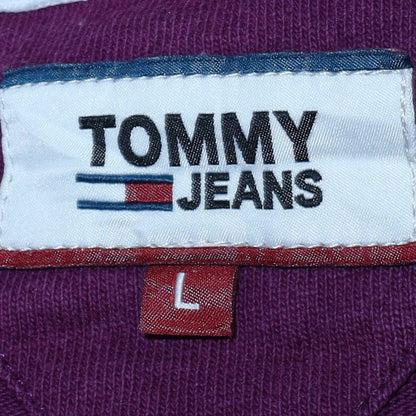 Mens UK Size L Tommy Jeans Purple  T-Shirt