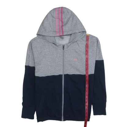 Womens UK Size 14 adidas Grey Full Zip Hoodie