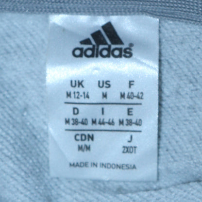 Womens UK Size 14 adidas Grey Full Zip Hoodie