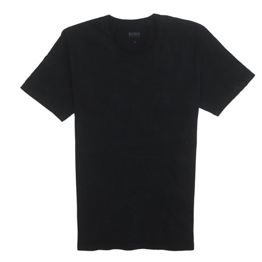 Mens UK Size M HUGO BOSS Black  T-Shirt