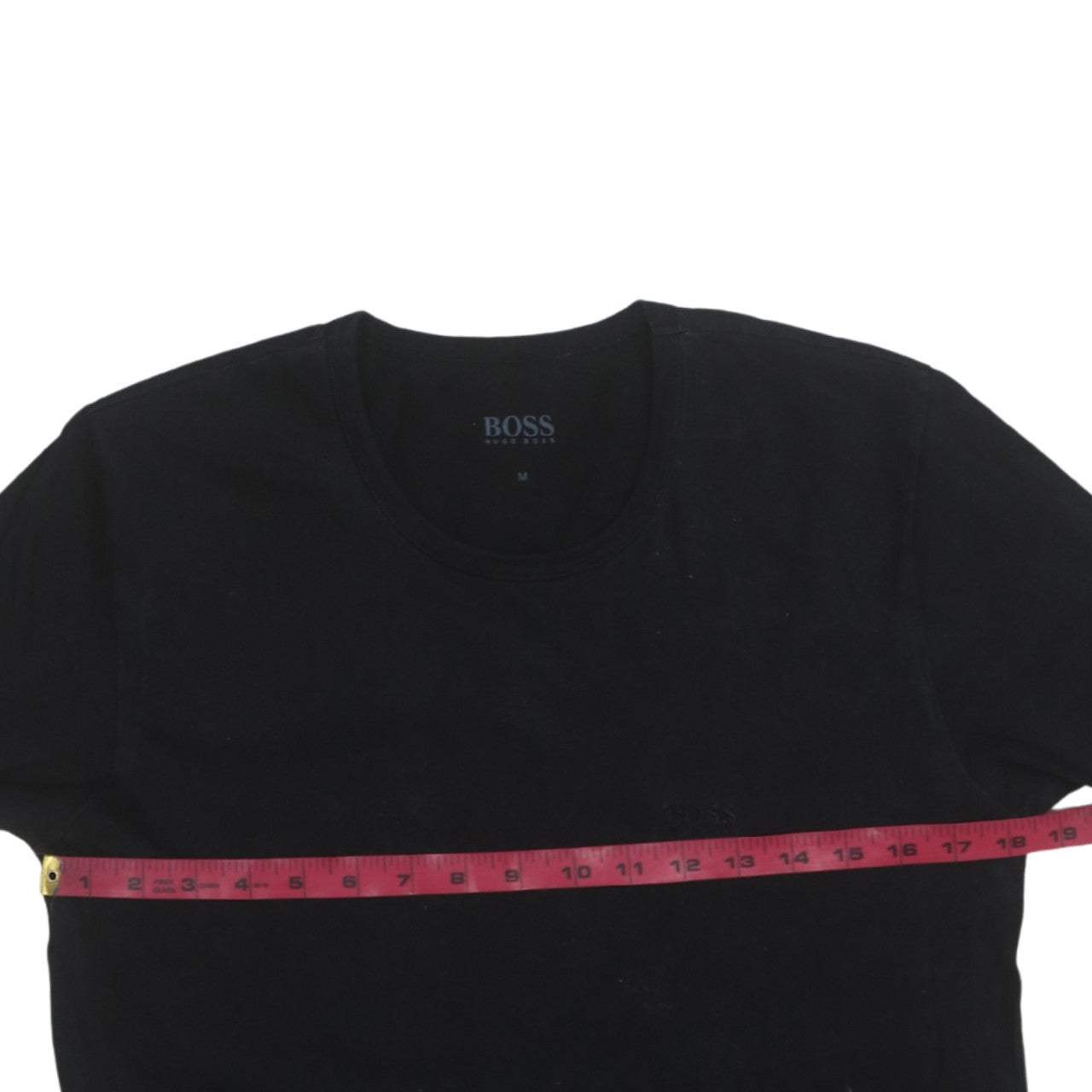 Mens UK Size M HUGO BOSS Black  T-Shirt