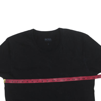 Mens UK Size M HUGO BOSS Black  T-Shirt