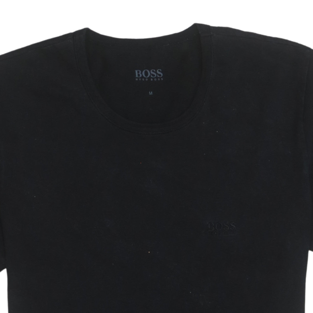 Mens UK Size M HUGO BOSS Black  T-Shirt