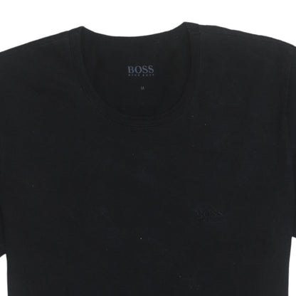 Mens UK Size M HUGO BOSS Black  T-Shirt