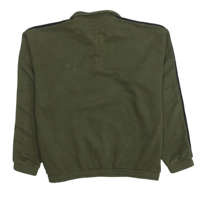 Womens UK Size 10 adidas Green Pullover Sweatshirt