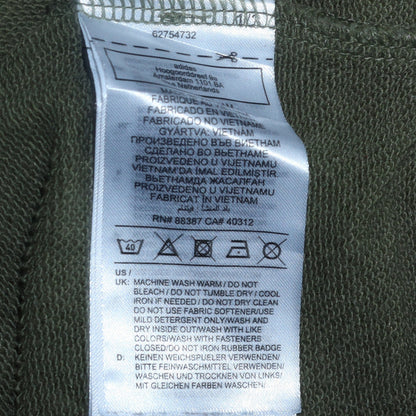 Womens UK Size 10 adidas Green Pullover Sweatshirt