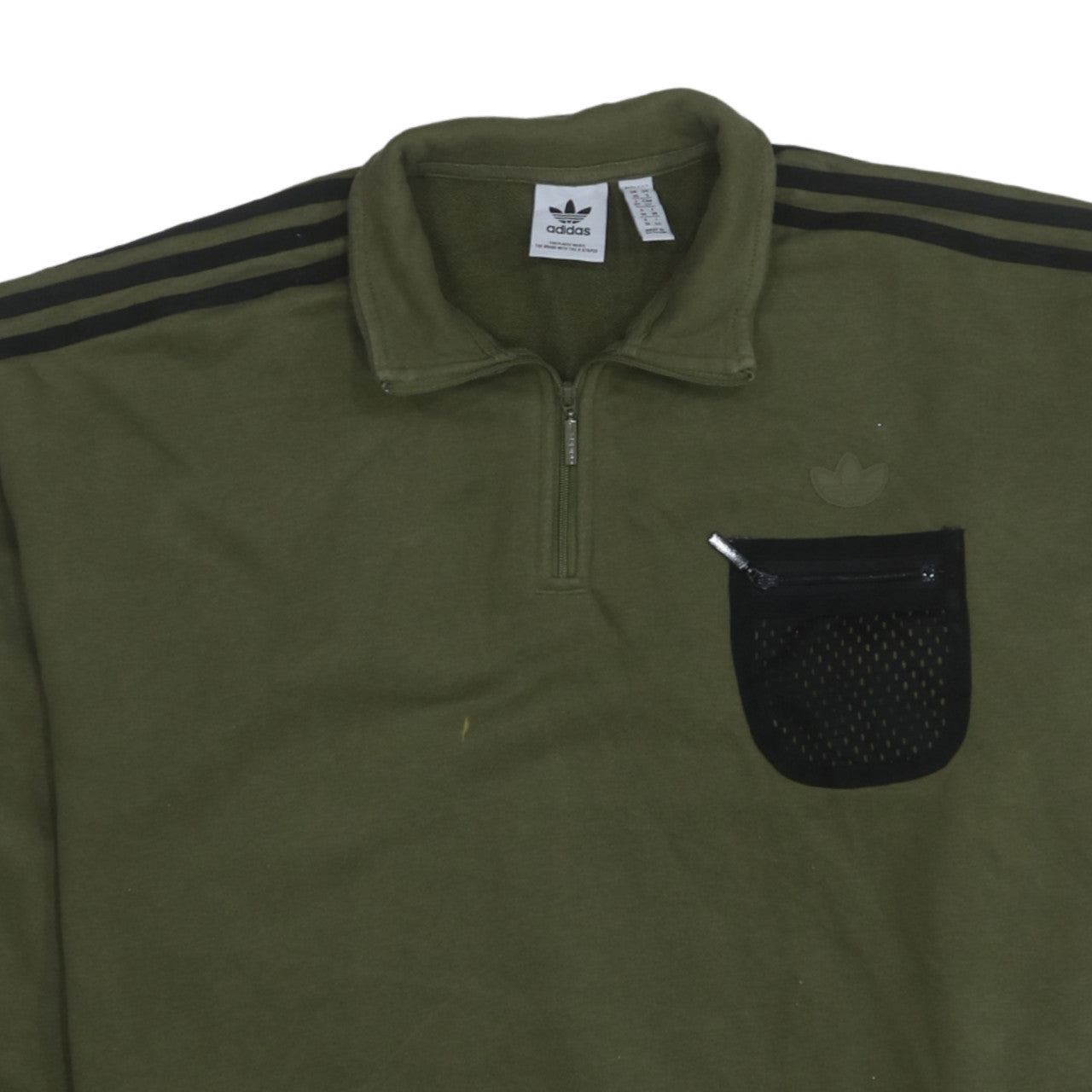 Womens UK Size 10 adidas Green Pullover Sweatshirt