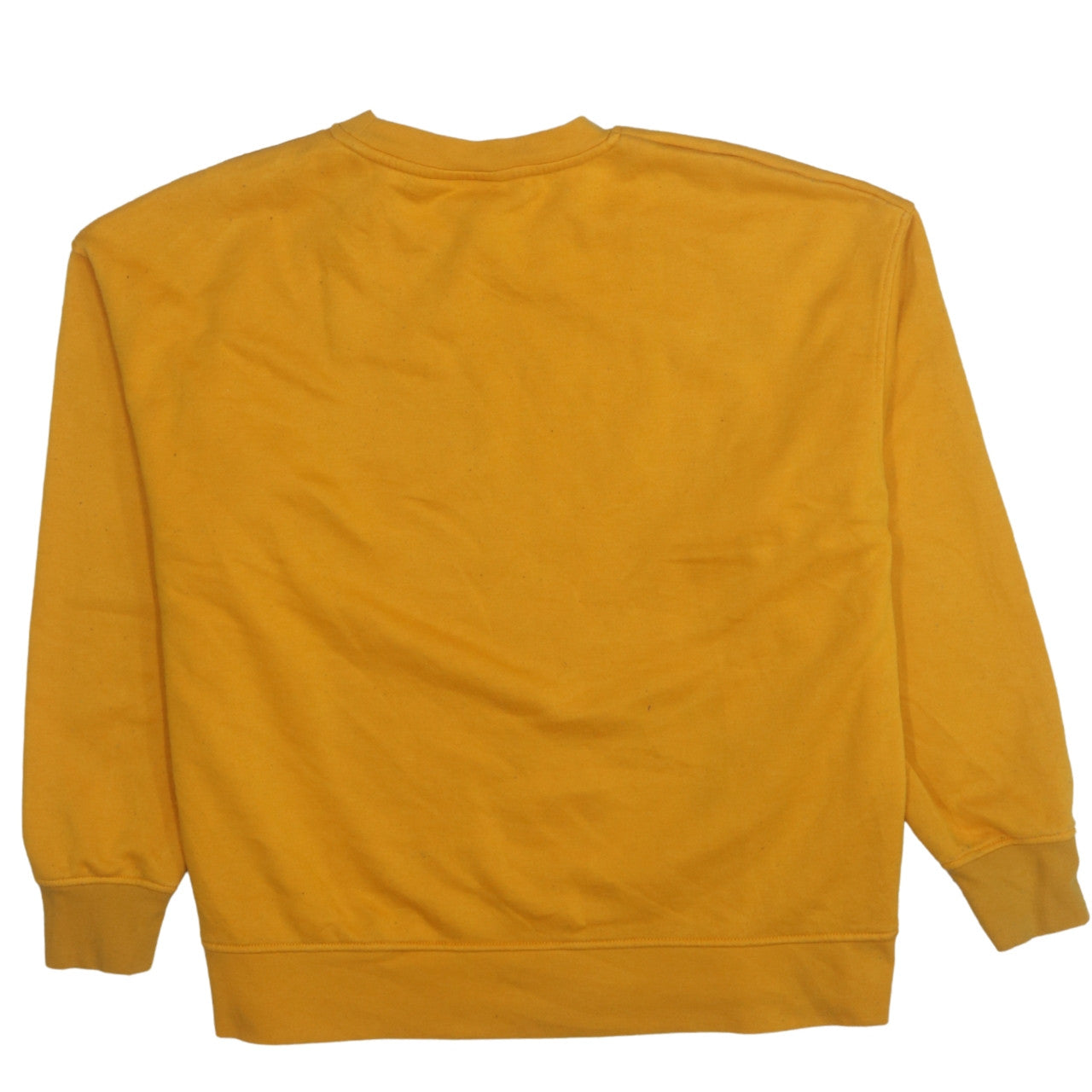 Womens UK Size 12/14 Disney Yellow Pullover Sweatshirt