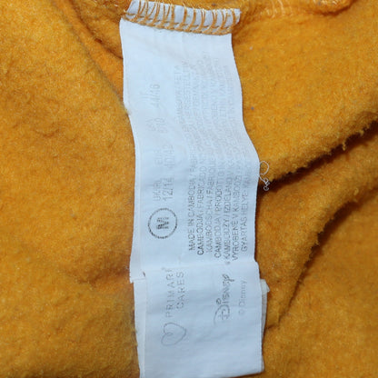 Womens UK Size 12/14 Disney Yellow Pullover Sweatshirt