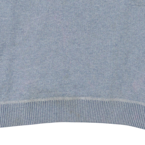 Mens UK Size L Quiksilver Blue Pullover Jumper