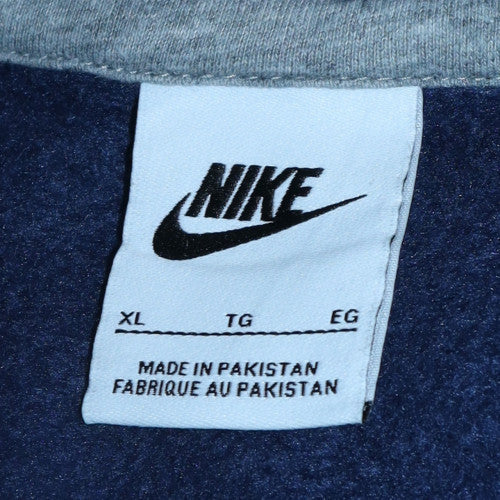 Mens UK Size XL Nike Blue Pullover Sweatshirt