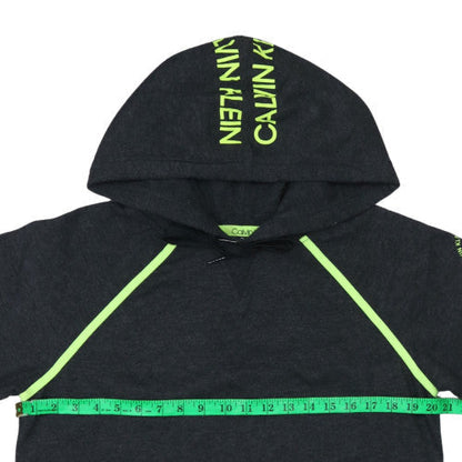 Womens UK Size M Calvin Klein Black Pullover Hoodie