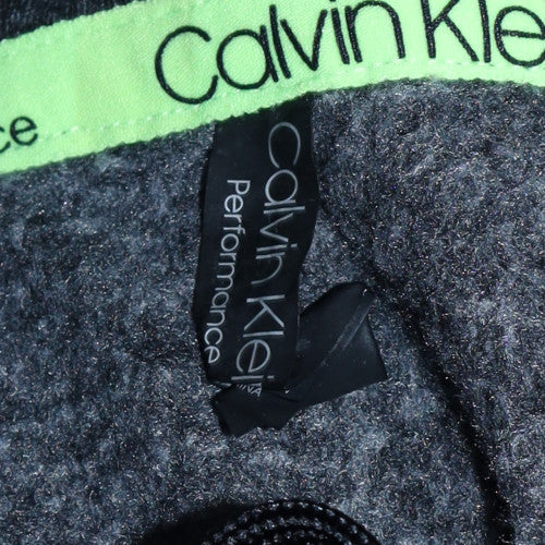 Womens UK Size M Calvin Klein Black Pullover Hoodie