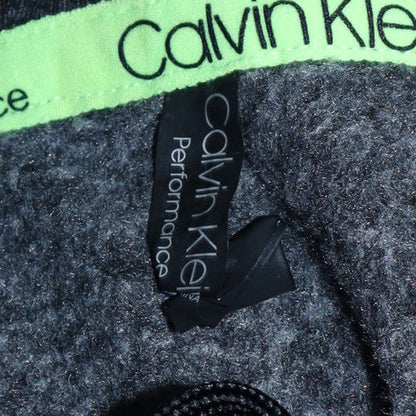 Womens UK Size M Calvin Klein Black Pullover Hoodie