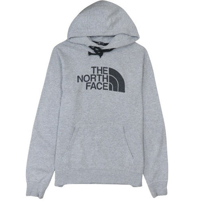 Mens UK Size M The North Face Grey Pullover Hoodie