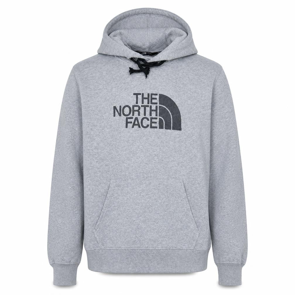 Mens UK Size M The North Face Grey Pullover Hoodie